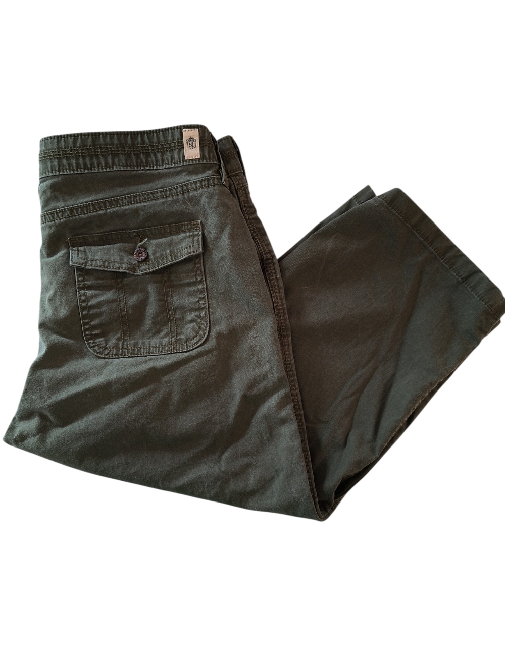 Levi's Olive Green Capris Size 12